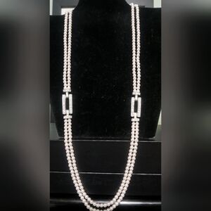 Napier Double Strand Faux Pearl
